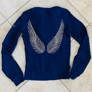 Twisted Heart “Angel” Hoodie, XS